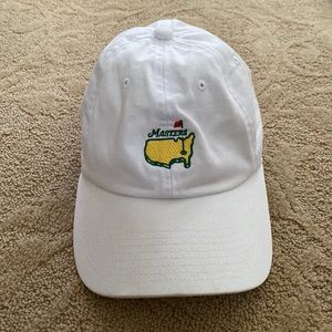 White Masters Golf Classic Adjustable Hat